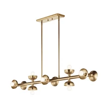 Elstead PALTA függeszték fém, pezsgő, bronz, E14 - ELS-KL-PALTA-LP10-CPZ
