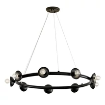Elstead PALTA függeszték fém, fekete, E14 - ELS-KL-PALTA9-BK