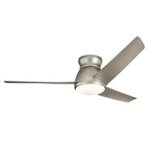 Elstead ERIS ventilátor fém, műanyag, nikkel, LED, 3000K, 10W, 1116lm - ELS-KLF-ERIS-60-BN