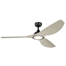 Elstead IMARI ventilátor fém, műanyag, fekete, fehér, LED, 3000K, 16W, 1500lm - ELS-KLF-IMARI-65-SBK