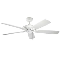Elstead KEVLAR ventilátor fém, műanyag, fehér, IP44 - ELS-KLF-KEVLAR-60-WHT