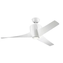 Elstead PHREE ventilátor fém, műanyag, fehér, LED, 3000K, 10W, 1116lm - ELS-KLF-PHREE-56-WHT