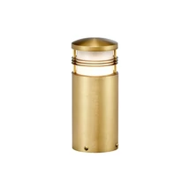 Elstead NEWBRIGHTON kültéri állólámpa fém, műanyag, sárgaréz, fehér, E27, IP55 - ELS-NEWBRIGHTON-MB-BRASS