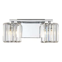 Elstead DIVINE fürdőszobai fali lámpa fém, üveg, kristály, króm, G9, IP44 - ELS-QZ-DIVINE2-PC-BATH