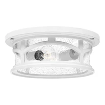Elstead MARBLEHEAD kültéri mennyezet lámpa fém, üveg, fehér, áttetsző, E27, IP44 - ELS-QZ-MARBLEHEAD-F-WHT