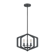 Elstead VANGUARD függeszték fém, fekete, E14 - ELS-QZ-VANGUARD-3P-OK