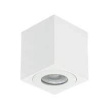 Emithor ALUX IP mennyezeti lámpa fém, fehér, GU10, IP44 - 48622