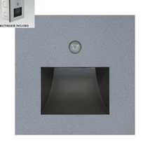 Emithor SUNNY lépcsővillágító műanyag, szürke, LED, 4000K, 1W, 70lm - 70416