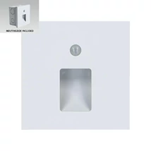 Emithor VIX lépcsővillágító műanyag, fehér, LED, 4000K, 1W, 55lm - 70420