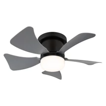 Globo HINES ventilátoros lámpa fém, műanyag, fekete, fehér, LED, 10W, 70-750lm, 3000K-6500K - 03609A