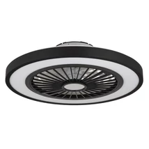 Globo BLIZZAK ventilátoros lámpa fém, műanyag, fekete, fehér, LED, 3000K - 6500K, 45W, 2080lm - 03653