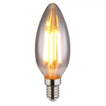 Globo LED BULB LED izzó üveg, füstszín, E14, 1800K, 6W, 380lm - 10588S