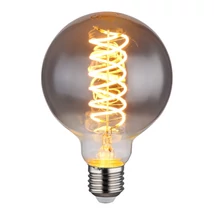 Globo DUBAN LED izzó üveg, füstszín, E27, 2000K, 8.5W, 280lm - 11406FS