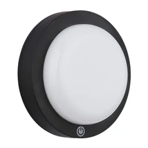 Globo LASSE fali lámpa műanyag, fekete, fehér, LED, 1.2W, 3000K, 130Lm - 12379A