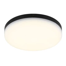 Globo MATTHEW mennyezet lámpa műanyag, fekete, fehér, LED, 12W, 4000K, 800lm - 12387-18