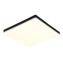 Globo MATTHEW mennyezet lámpa műanyag, fekete, fehér, LED, 18W, 4000K, 1000lm - 12388-24
