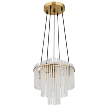 Globo GORLEY függeszték fém, üveg, arany, áttetsző, E14 - 15698H2M