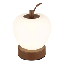Globo EVALINA asztali lámpa fém, műanyag, barna, fehér, LED, 2W, 2700K-4000K-6500K, 90lm - 21011