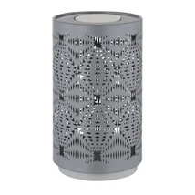Globo AMIYAH asztali dekor lámpa fém, műanyag, szürke, RGB-LED, 1W, 6000K, 15 Lm - 21018G