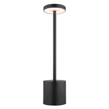 Globo POLINA asztali lámpa fém, műanyag, fekete, fehér, LED, 1.2W, 2000K-3500K-7000K, 138lm - 21019B