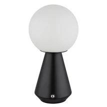 Globo SORA asztali dekor lámpa fém, akril, fekete, nikkel, fehér, LED, 1.5W, 3000-4500-6500K, 140 Lm - 21029S