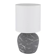 Globo MARBLE asztali lámpa kerámia, szürke,fehér, E14 - 21739G