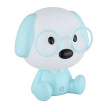 Globo PUPPY asztali gyerek lámpa műanyag, kék, fehér, LED, 1W, 3000K, 32 Lm - 21761B