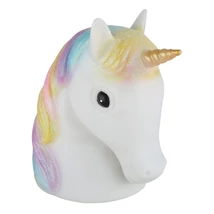 Globo UNICORN dekor lámpa műanyag, fehér, sokszínű, LED, 2W, 3000K,  - 28052