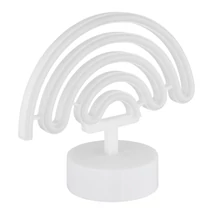 Globo PELANGI dekor lámpa műanyag, fehér, sokszínű, LED, 2W - 28063