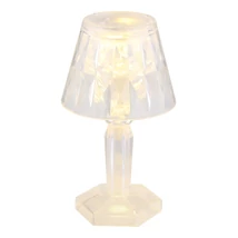 Globo GIXI asztali lámpa műanyag, áttetsző, fehér, LED, 0.06W, 2800K - 28074-2