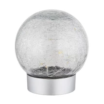 Globo SOONA dekor lámpa műanyag, ezüst, áttetsző, LED, 0.06W, 3000K - 28078