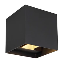 Globo VERONIKA kültéri fali lámpa fém, fekete, LED, 3000K, 3W, 290lm, IP54 - 34168B