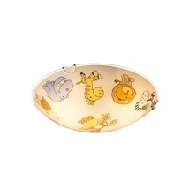 Globo KIDDY mennyezet lámpafehér fém színes üveg E27 2x 60W (nem tartozék) IP20 - 40607