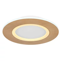Globo CLAY mennyezet lámpa fém, akril, fehér, barna, LED, 2700K-6500K, 23.4W, 1370lm - 41767R