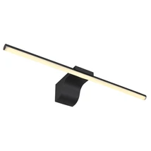 Globo PEPE fürdőszobai fali lámpa fém, fekete, LED, 4000K, 10W, 560lm, IP44 - 41925S