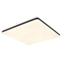 Globo ULLY mennyezet lámpa fém, műanyag, fehér, fekete, LED, 2700K-6500K, 24W, 1400lm - 48025OBSH