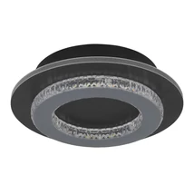 Globo JAYDEN mennyezet lámpa fém, műanyag, fekete, antracit, szürke, LED, 12W, 3000-4000-6500K, 470Lm - 48042-12A