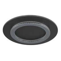 Globo JAYDEN mennyezet lámpa fém, műanyag, fekete, antracit, szürke, LED, 24W, 3000-4000-6500K, 920Lm - 48042-24A