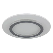 Globo JAYDEN mennyezet lámpa fém, műanyag, fehér,  áttetsző , szürke, LED, 24W, 3000-4000-6500K, 920Lm - 48042-24W