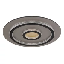 Globo JAYDEN mennyezet lámpa fém, műanyag, fekete, arany ,áttetsző LED, 40W, 3000-6500K, 1300Lm - 48042-40G