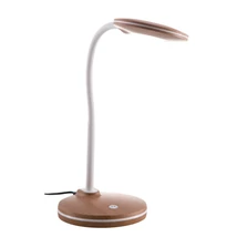 Globo CARMEN asztali lámpa műanyag, barna, fehér, LED, 4.6W, 3000K, 300Lm - 52290146