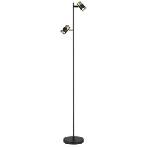 Globo BRISBON állólámpa fém, fekete, réz, GU10 - 57850S