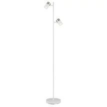Globo BRISBON állólámpa fém, fehér, nikkel, GU10 - 57851S
