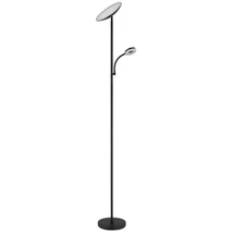 Globo SKOPO állólámpa fém, műanyag, fekete, fehér, LED, 20W+5W, 1100Lm+330lLm, CCT 3000/4000/6500K - 58011
