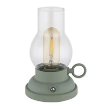 Globo PETRO dekor lámpa műanyag, üveg, zöld, áttetsző, borostyán, LED, 1W, 2700K, 65Lm - 58016B