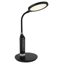 Globo FRUGGY asztali lámpa műanyag, fekete, LED, 3000K-4000K-6500K, 9W, 530lm - 58435B