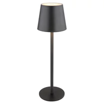 Globo VANNIE asztali lámpa fém, műanyag, fekete, LED, 3W, 3000K, 130lm, IP44 - 58438G