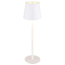 Globo VANNIE asztali lámpa fém, műanyag, fehér, LED, 3W, 3000K, 130lm, IP44 - 58438W