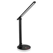 Globo GERALDO asztali lámpa műanyag, fekete, LED, 5W+2W, 2700K-4000K-6500K, 50-538lm - 58445B