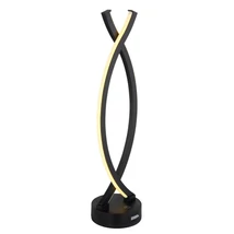 Globo HELA asztali lámpa műanyag, fekete, LED, 1W, 3000K, 25lm - 58457S